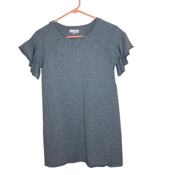 1. State XS gray t-shirt dress - Picture 1 of 6